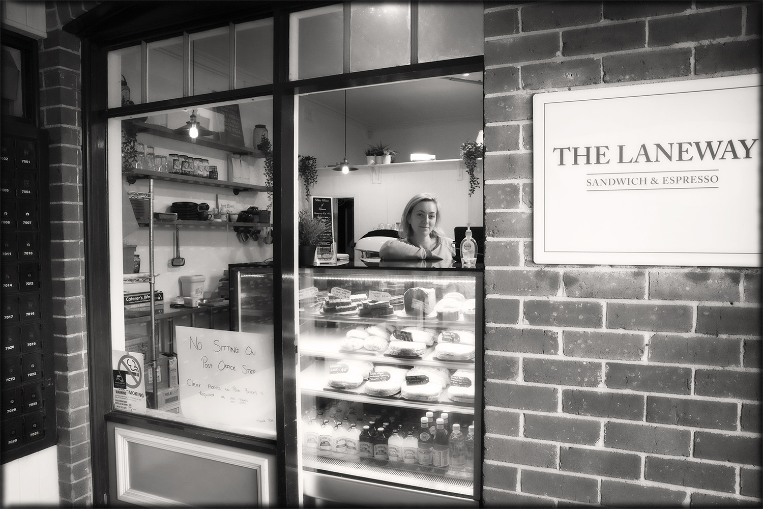 Laneway Cafe, Leura - previous owner Kathryn